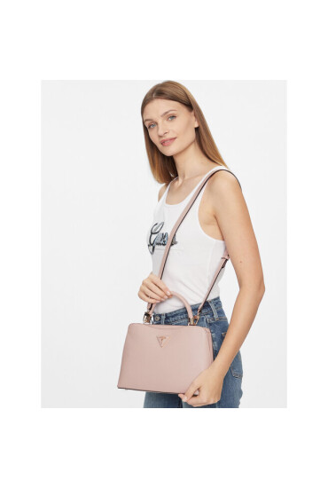 Guess Дамска чанта Gizele Small Hobo HWVG91 95050 Розов - Mera.bg