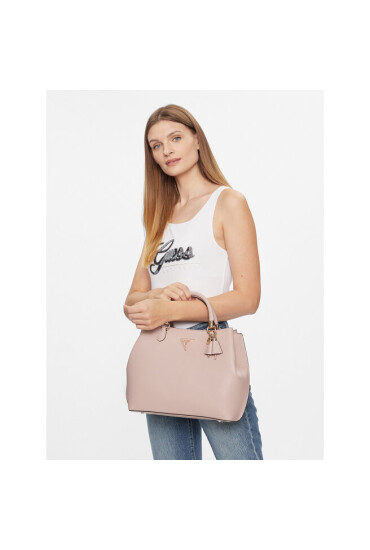 Guess Дамска чанта Gizele Small Hobo HWVG91 95230 Розов - Mera.bg