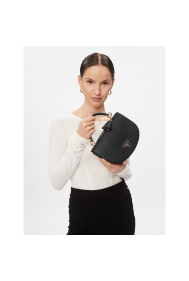 Guess Дамска чанта Gizele (VG) Mini-Bags HWVG91 95770 Черен - Mera.bg