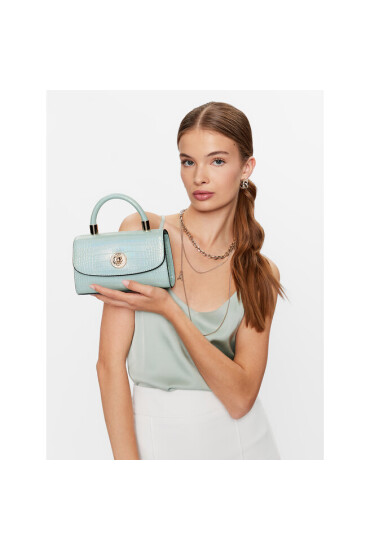Guess Дамска чанта Golden Rock (CI) Evening Bags HWCI87 49780 Ice Blue - Mera.bg