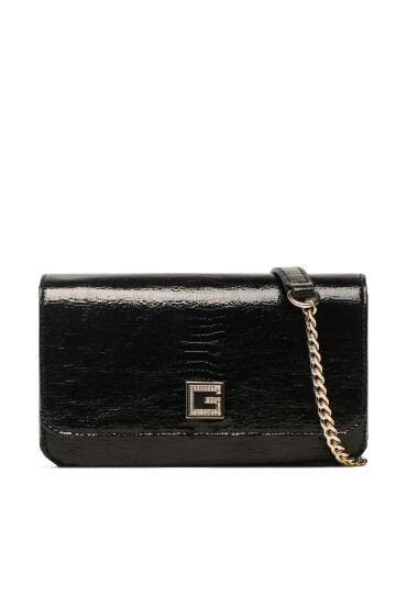 Guess Дамска чанта Golden Rock (KG) Evening Bags HWKG87 49770 Черен - Mera.bg
