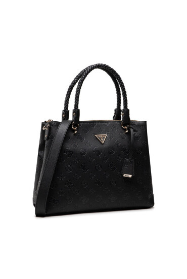 Guess Дамска чанта Helaina Society Carryall HWPG84 03100 BLA - Mera.bg