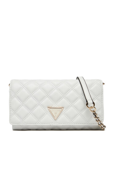 Guess Дамска чанта Giully (QG) Mini-Bags HWQG87 48750 Бял - Mera.bg