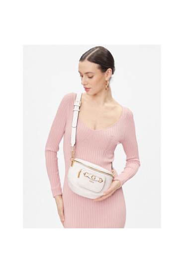 Guess Дамска чанта Izyy Peony (PD) Mini-Bags HWPD92 09800 Сив - Mera.bg