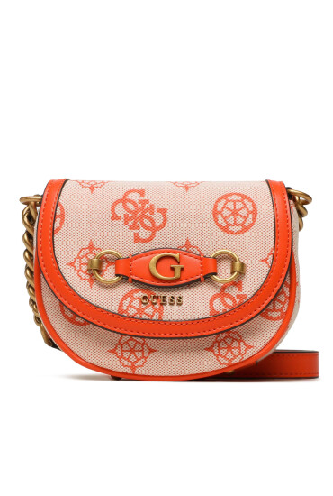 Guess Дамска чанта Izzy (PB) Mini Bags HWPB86 54780 Оранжев - Mera.bg