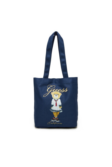 Guess Дамска чанта J5RZ18 WGRI0 Тъмносин - Mera.bg