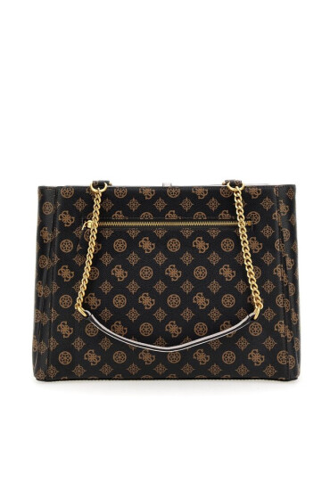 Guess Дамска чанта James Logo (PA) HWPA89 70230 Кафяв - Mera.bg