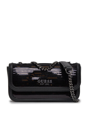 Guess Дамска чанта Kaska (EM) Evenings-Bags HWEM92 03780 Черен - Mera.bg