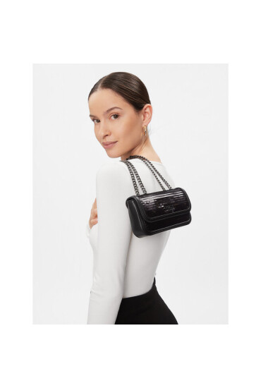 Guess Дамска чанта Kaska (EM) Evenings-Bags HWEM92 03780 Черен - Mera.bg