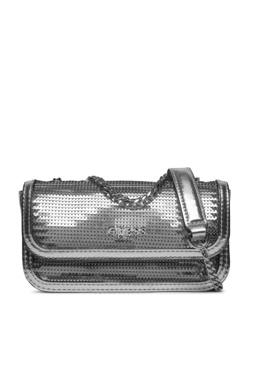 Guess Дамска чанта Kaska (EY) Evenings-Bags HWEY92 03780 Сребрист - Mera.bg