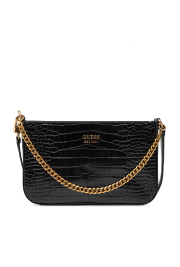 Guess Дамска чанта Katey Croc (CB) Mini Bags HWCB84 94720 BLA - Mera.bg