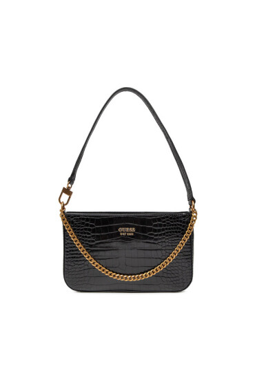 Guess Дамска чанта Katey Croc (CB) Mini Bags HWCB84 94720 BLA - Mera.bg
