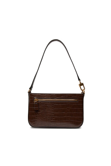 Guess Дамска чанта Katey Croc (CB) Mini Bags HWCB84 94720 BRO - Mera.bg