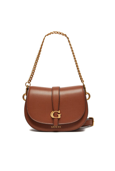 Guess Дамска чанта Kuba (VA) Mini-Bags HWVA93 29780 Кафяв - Mera.bg