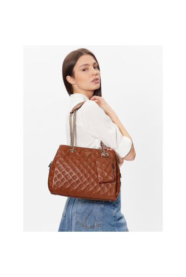 Guess Дамска чанта La Femme (PD) HWPD86 89100 Кафяв - Mera.bg