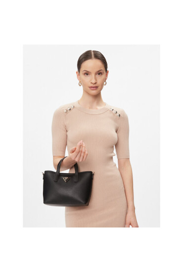Guess Дамска чанта Latona (BG) Mini-Bags HWBG92 11750 Черен - Mera.bg