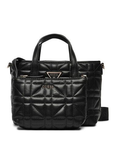 Guess Дамска чанта Latona (QG) HWQG92 11750 Черен - Mera.bg