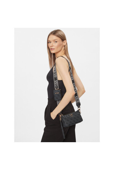 Guess Дамска чанта Latona (SG) Mini-Bags HWSG92 11720 Сив - Mera.bg