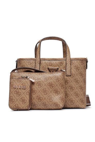 Guess Дамска чанта Latona (SG) Mini-Bags HWSG92 11750 Бежов - Mera.bg