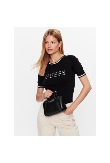 Guess Дамска чанта Leie (VG) Mini Bags HWVG87 52760 Черен - Mera.bg