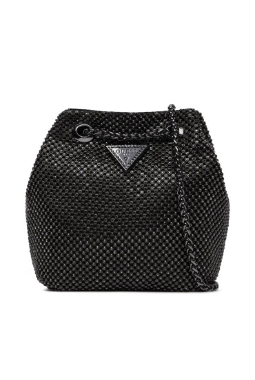 Guess Дамска чанта Lua (RM) Evenings-Bags HWRM92 05750 Черен - Mera.bg