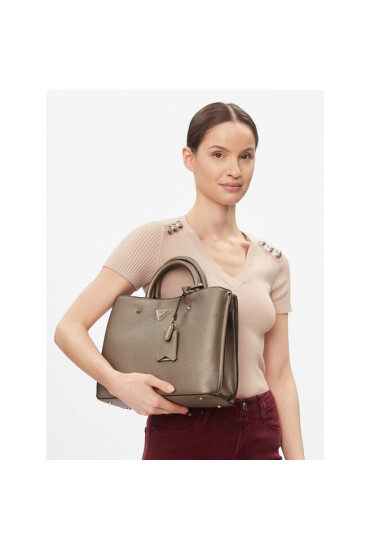 Guess Дамска чанта Meridian (BG) HWBG87 78060 Сребрист - Mera.bg