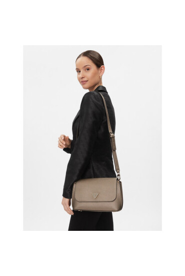 Guess Дамска чанта Meridian (BG) HWBG87 78200 Сребрист - Mera.bg
