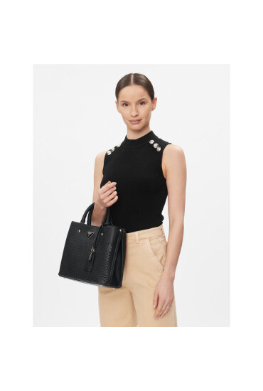 Guess Дамска чанта Meridian (BP) HWBP87 78060 Черен - Mera.bg