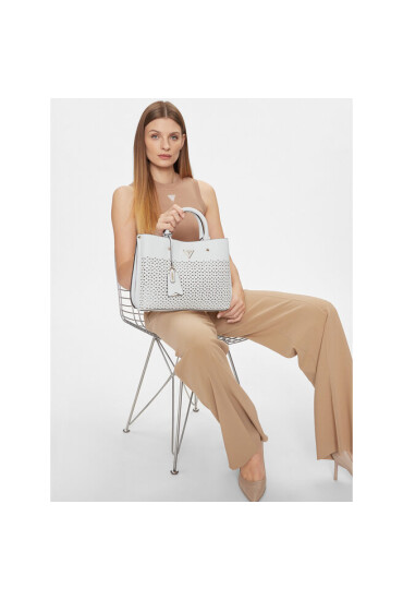 Guess Дамска чанта Meridian HWBP87 78060 WHI - Mera.bg