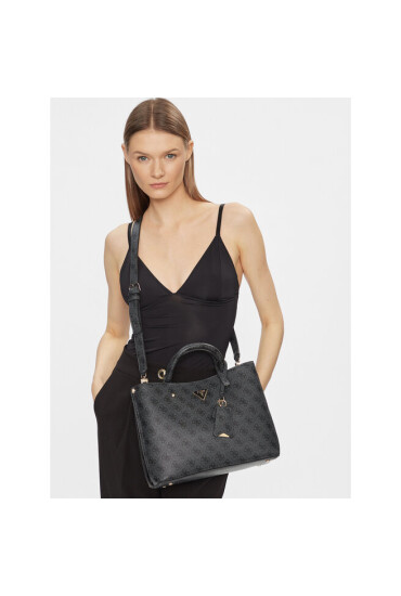 Guess Дамска чанта Meridian (SG) HWSG87 78060 Черен - Mera.bg