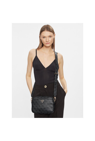 Guess Дамска чанта Meridian (SG) HWSG87 78140 Черен - Mera.bg