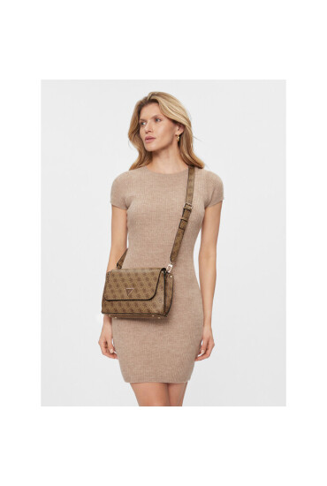 Guess Дамска чанта Meridian (SG) HWSG87 78200 Кафяв - Mera.bg
