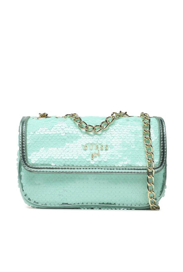 Guess Дамска чанта Mini Crossbody Bag J3GZ12 WFHI0 Електриков - Mera.bg