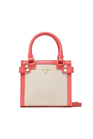 Guess Дамска чанта Mini Satchel J3GZ08 WFH90 Бежов - Mera.bg