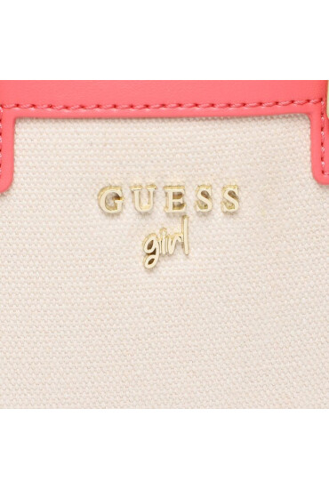 Guess Дамска чанта Mini Satchel J3GZ08 WFH90 Бежов - Mera.bg