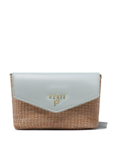 Guess Дамска чанта Mini Shoulder Tote B J3GZ18 WFHH0 Електриков - Mera.bg