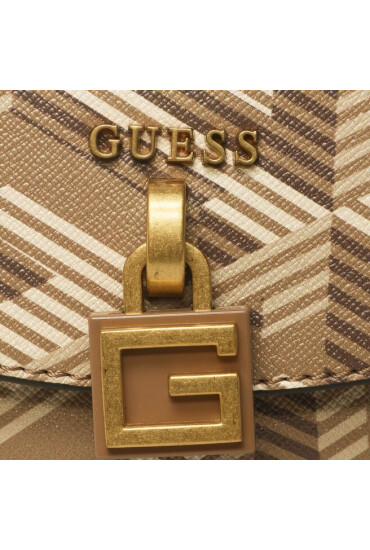 Guess Дамска чанта Montreal (SA) Mini Bags HWSA87 56780 Кафяв - Mera.bg
