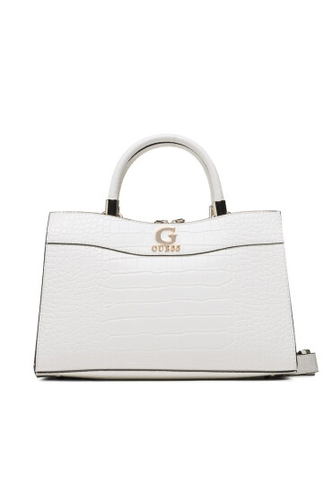 Guess Дамска чанта Nell Croc (CG) HWCG87 36060 WHI - Mera.bg