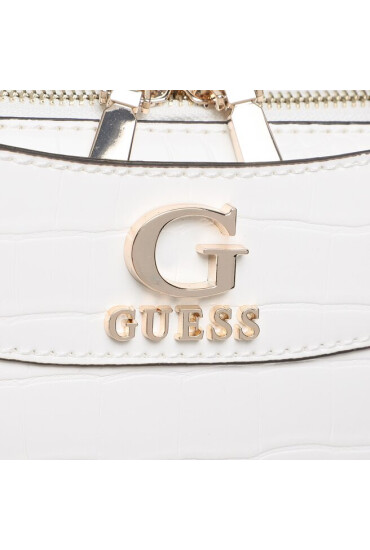 Guess Дамска чанта Nell Croc (CG) HWCG87 36060 WHI - Mera.bg