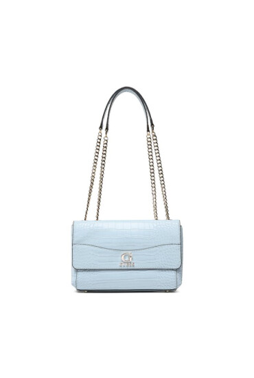 Guess Дамска чанта Nell Croc (CG) HWCG87 36210 POWDER BLUE - Mera.bg