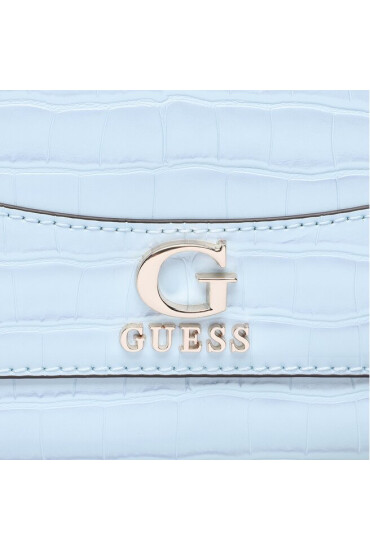 Guess Дамска чанта Nell Croc (CG) HWCG87 36210 POWDER BLUE - Mera.bg