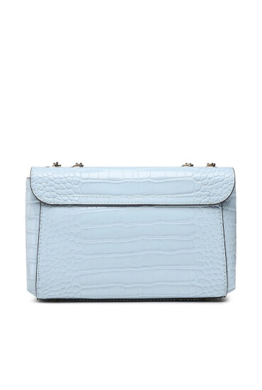 Guess Дамска чанта Nell Croc (CG) HWCG87 36210 POWDER BLUE - Mera.bg