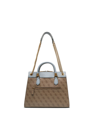 Guess Дамска чанта Nell Logo (SB) HWSB87 35070 Кафяв - Mera.bg