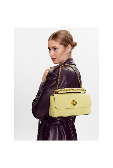 Guess Дамска чанта Nerina (GA) HWGA87 57210 Жълт - Mera.bg