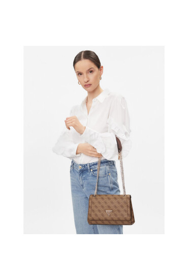 Guess Дамска чанта Noelle (BG) HWBG78 79210 Кафяв - Mera.bg
