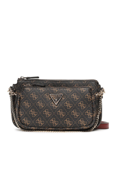 Guess Дамска чанта Noelle (QL) Mini Bags HWQL78 79710 Кафяв - Mera.bg