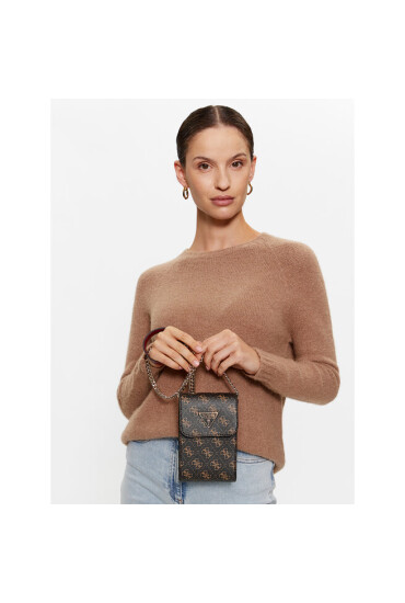 Guess Дамска чанта Noelle (QL) Mini Bags HWQL78 79810 BRO - Mera.bg
