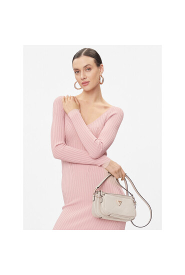 Guess Дамска чанта Noelle (ZG) Mini-Bags HWZG78 79710 Екрю - Mera.bg