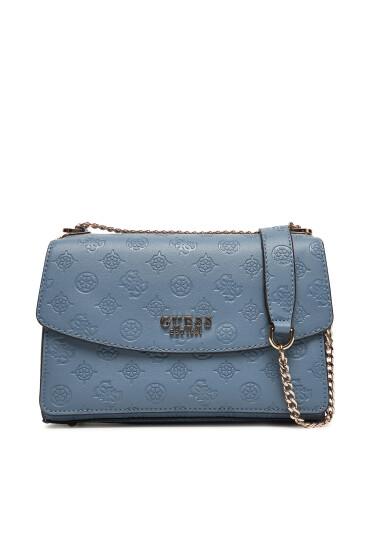 Guess Дамска чанта Phoebe HWPD96 65210 Син - Mera.bg