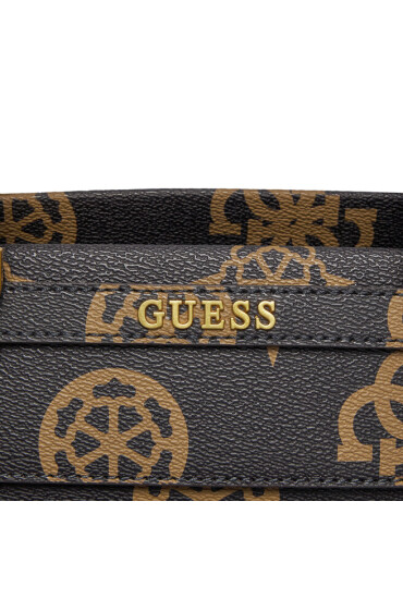 Guess Дамска чанта Sestri Logo (PO) HWPO90 01230 Кафяв - Mera.bg